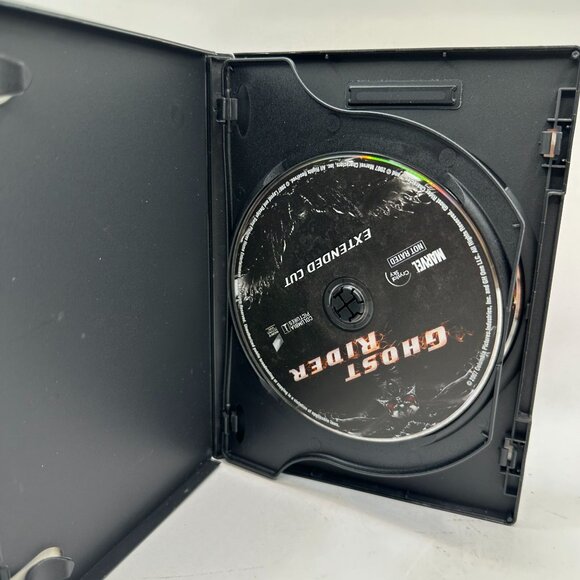 Ghost Rider 2-Disc Extended Cut DVD Movie Not Rated Marvel Widescreen Eva Mendes - Picture 3 of 4